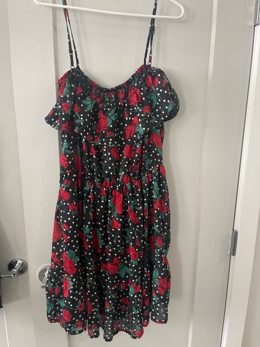 Boohoo Off shoulder dress